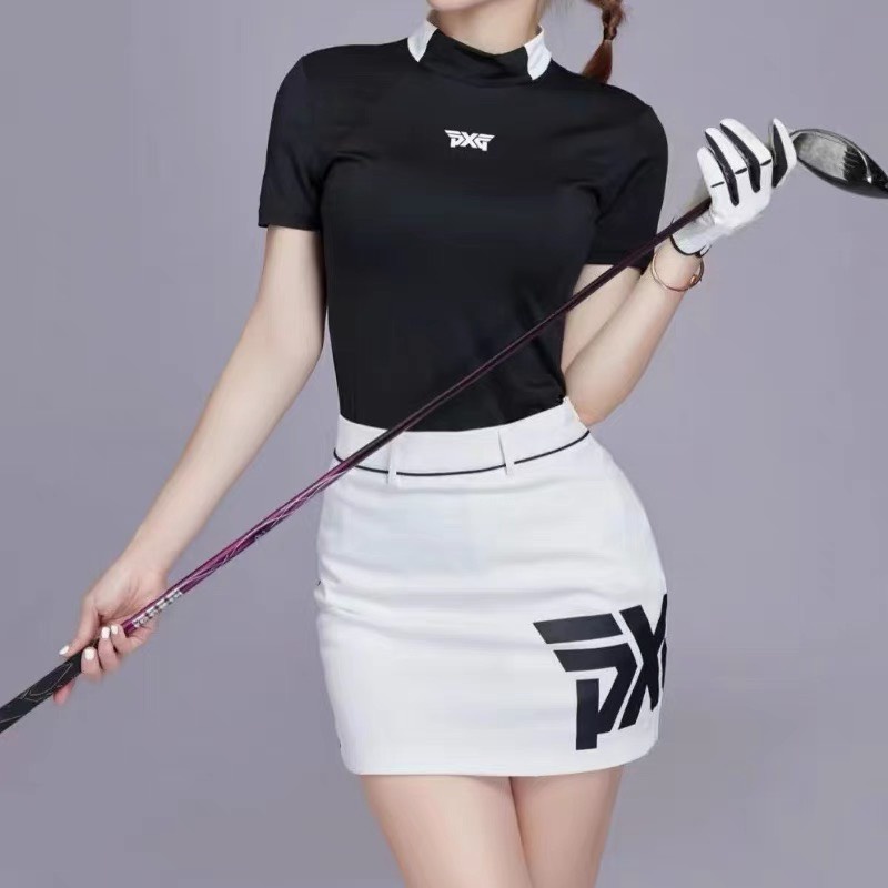 Áo váy golf Nữ PXG ngắn tay thời trang thể thao cao cấp AS007