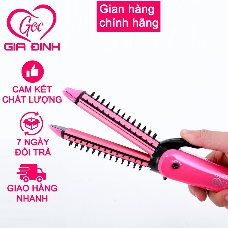 Lược điện tạo kiểu tóc 3 in 1 Freeship 100k