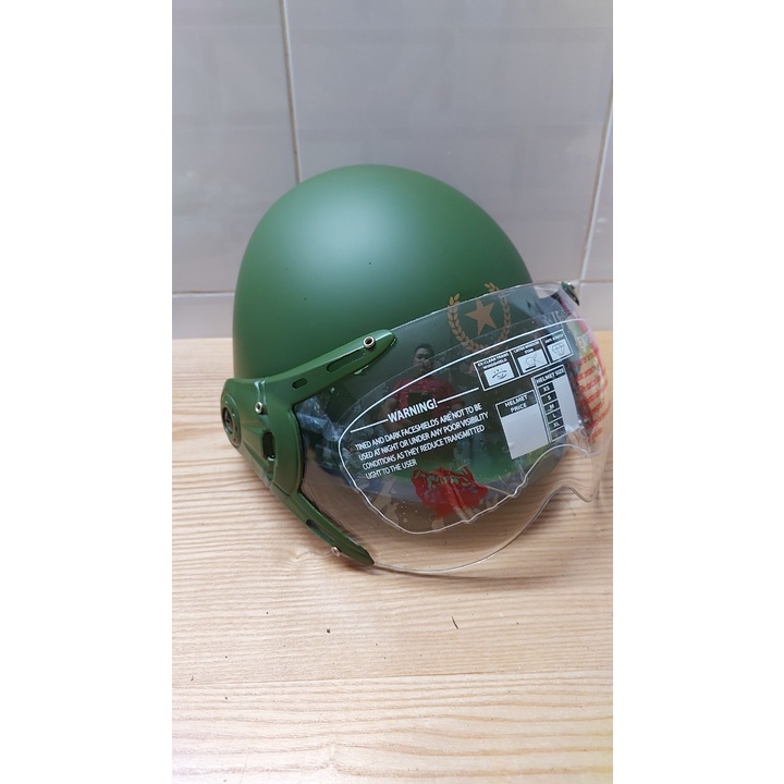 Nón bảo hiểm lính mỹ  KINOTA kính cao cấp chính hãng kinota