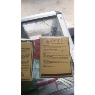 Combo 2 hop giảm cân lee detox ., sĩ