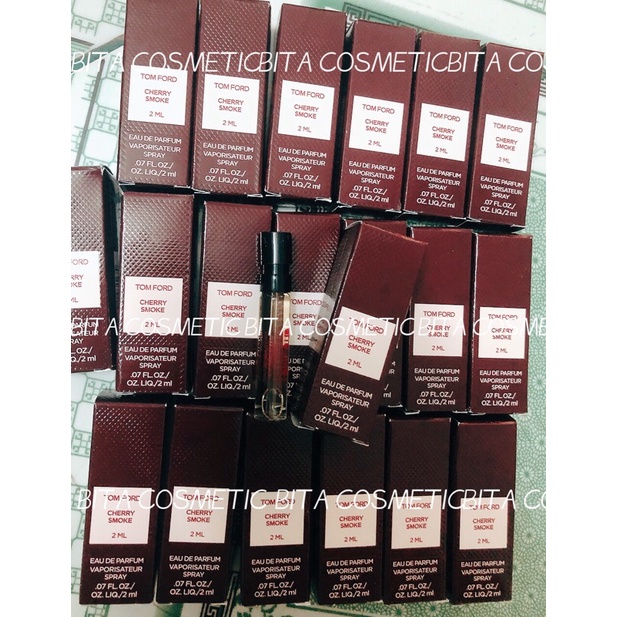 Vial Nước Hoa Tom Ford Cherry Smoke mới 2022