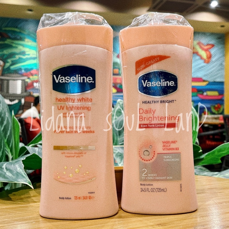 [TESTER] (Đọc kĩ mô tả) Sữa dưỡng thể Vaseline làm sáng da Healthy White UV Lightening