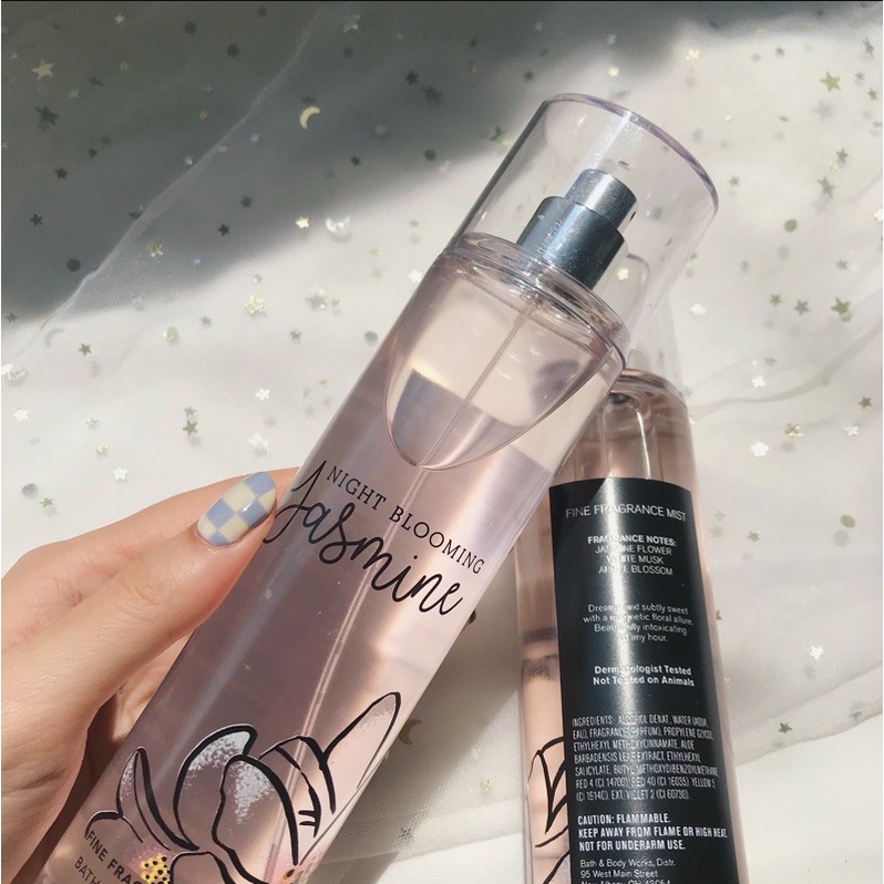 ✨ Xịt thơm Body Mist 𝐁𝐚𝐭𝐡 𝐀𝐧𝐝 𝐁𝐨𝐝𝐲 𝐖𝐨𝐫𝐤𝐬 𝐍𝐢𝐠𝐡𝐭 𝐁𝐥𝐨𝐨𝐦𝐢𝐧𝐠 𝐉𝐚𝐬𝐦𝐢𝐧𝐞