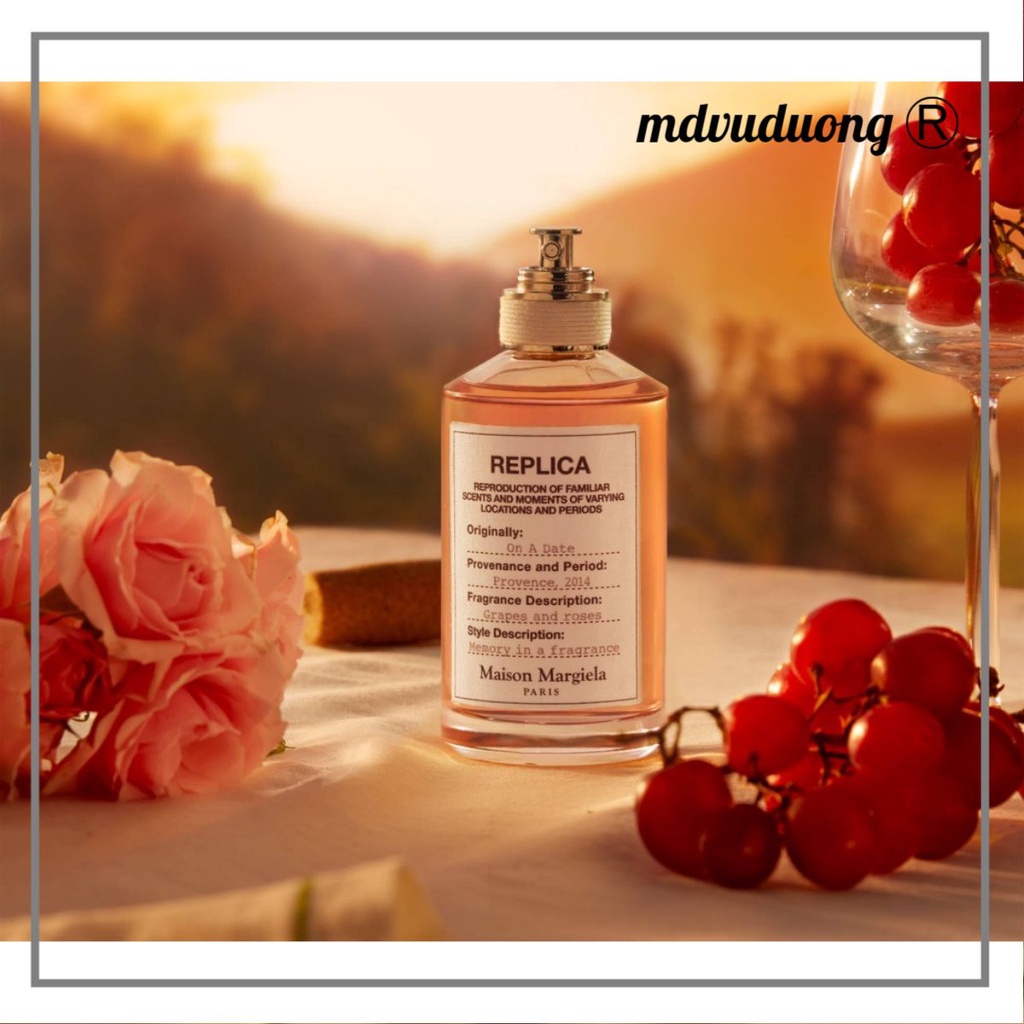 Nước hoa unisex 𝐑𝐄𝐏𝐋𝐈𝐂𝐀 On a Date 5ml/10ml/20ml