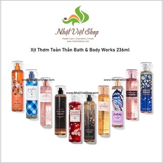 Xịt Thơm Toàn Thân Bath & Body Works Fragrance Mist