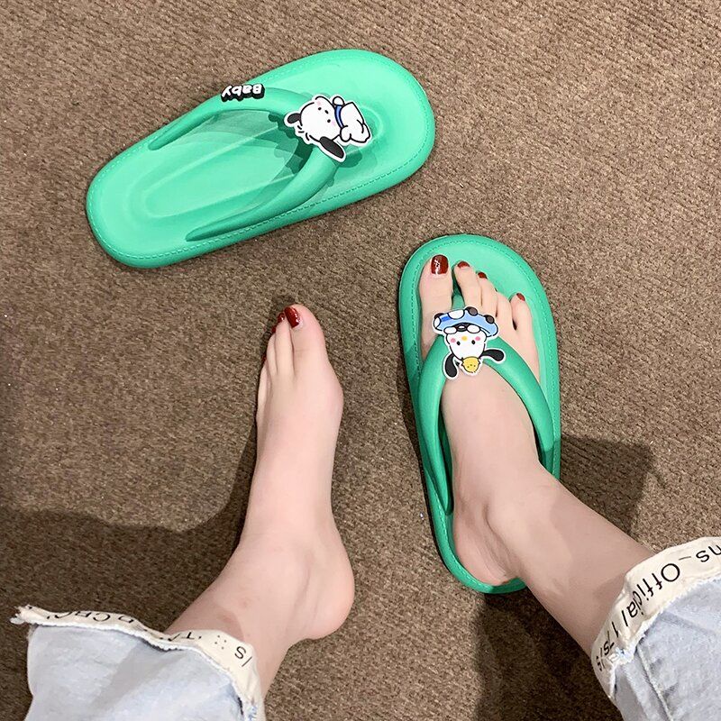 Dép Xỏ Ngón Chống Trượt Thời Trang Mùa Hè Dành Cho Nữ