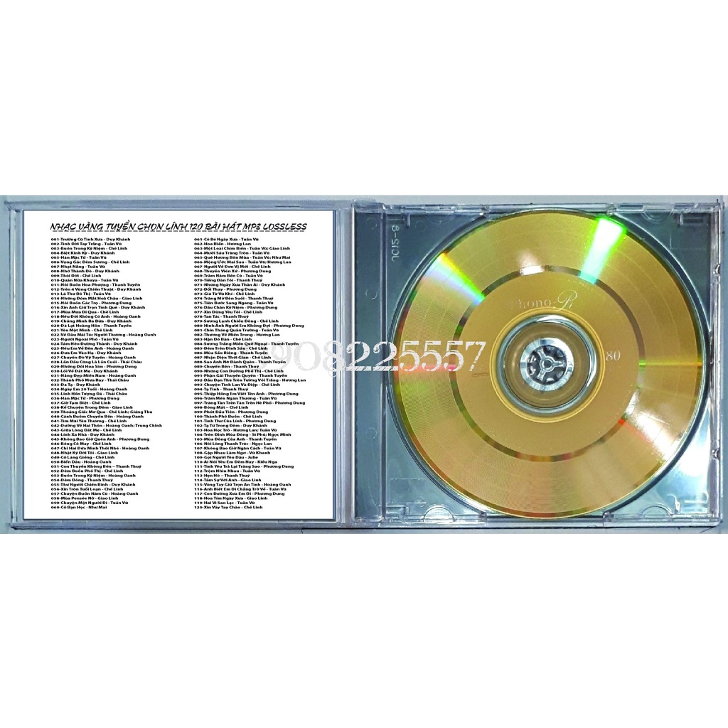 Nhạc Lính Hải Ngoại 120 Bài Hát MP3 Lossless (Đĩa có hộp)