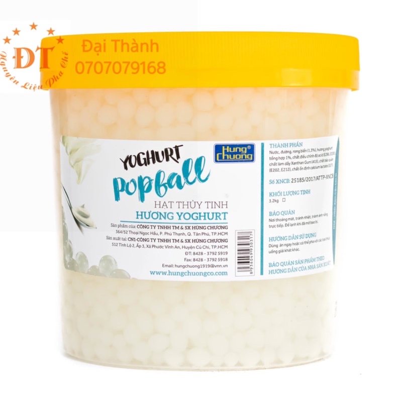 Thủy tinh Hùng Chương nhiều mùi