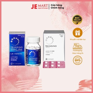 Viên uống Transino White C clear trắng da sáng mịn