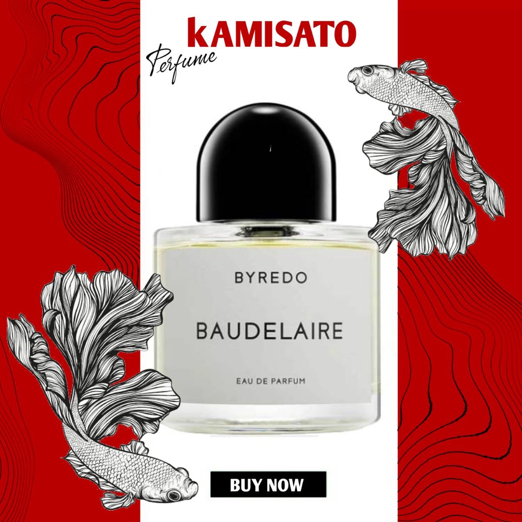 ⚜️ Nước hoa BYREDO - Baudelaire - 10ml - #🄽🄾.🄸