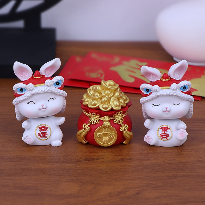 Phụ Kiện Trang Trí Taplo Ô Tô Bàn Làm Việc Hình Chậu Cây Kim Tiền Vàng Tài Lộc May Mắn - Đồ Decor Oto Decoroto