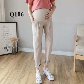 quần baggy đũi dành cho bầu đủ size