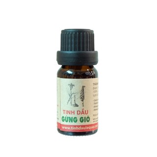 Tinh dầu gừng gió nguyên chất lê quế 10ml
