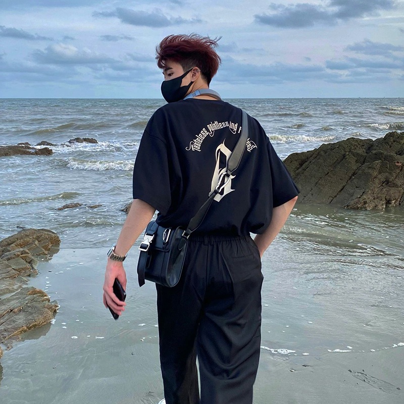 Áo thun Logo B form rộng Uniex - chất cotton 100%