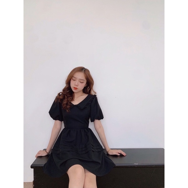 Đầm Sunny xếp ly