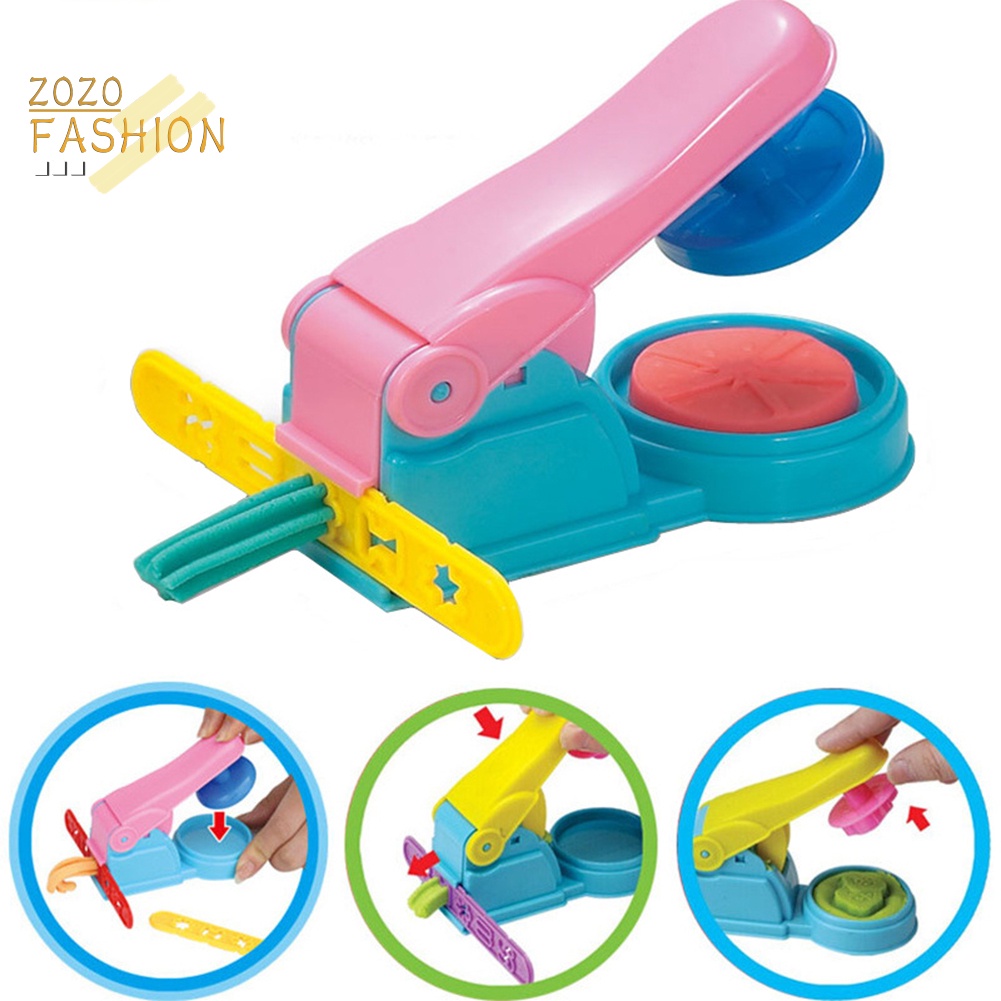 Máy Nặn Đất Sét Polymer DIY Kèm Khuôn Làm Đồ Chơi Giáo Dục Cho Bé