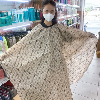 Choàng cắt tóc LV dành salon tóc