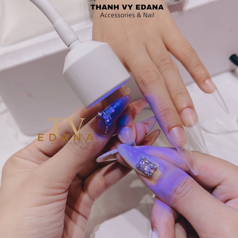 Máy hơ mini làm khô gel, máy hơ móng tay [THANH VY EDANA]