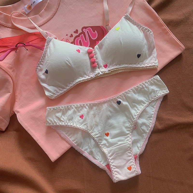 Set Barbie bra Nút xinh xắn có mút rời. | BigBuy360 - bigbuy360.vn