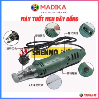 Máy tuốt men dây đồng DF8 | Máy cạo emay | Máy cạo sơn cách điện | Lưỡi cạo men dây đồng