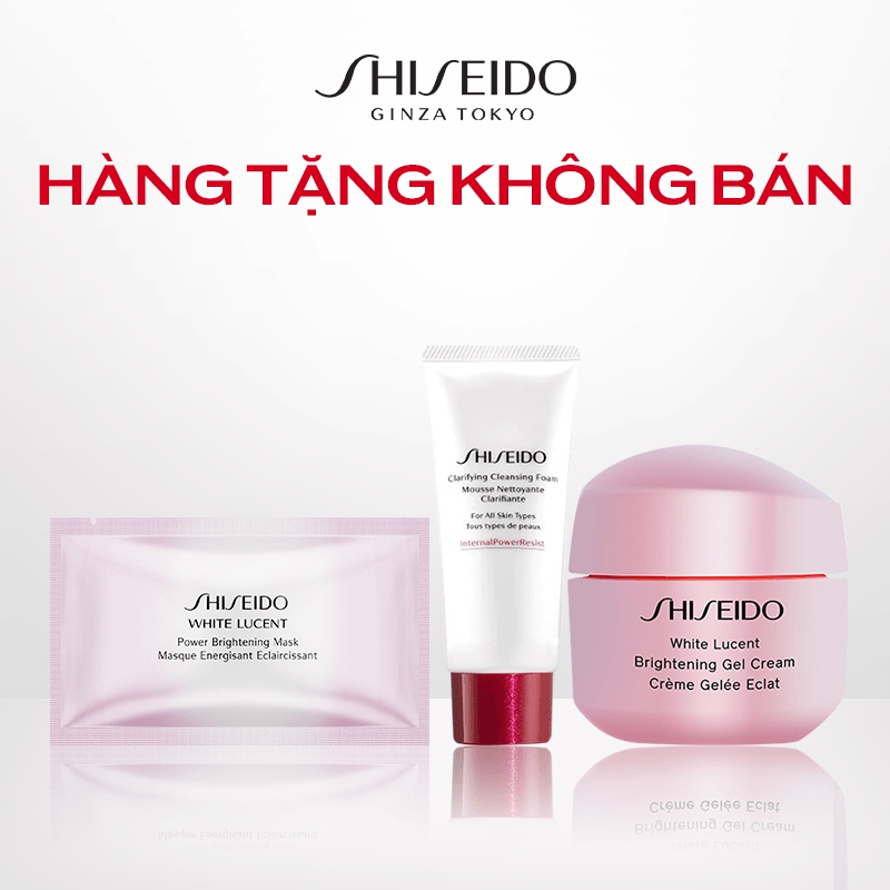 [Quà tặng không bán] Bộ quà Shiseido tặng kèm SWL Cream (MAR'23)