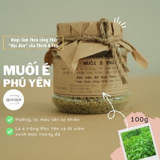 MUỐI LÁ É TRẮNG PHÚ YÊN (100g/1hộp)