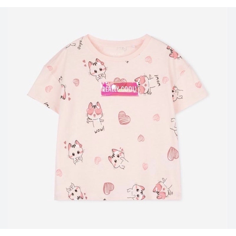 Áo phông ngắn tay xuất Nga bé gái🍓🍓🍓