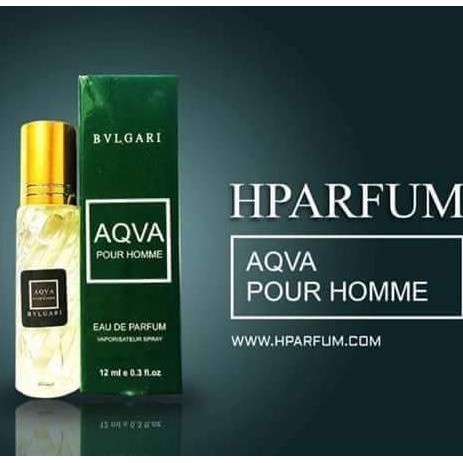 Nước hoa mini Pháp Hparfum AVQA BVLGARI Nam dạng lăn 12ml