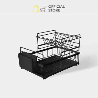Kệ Đựng Kệ Úp Chén Bát, Kệ Úp Chén Dĩa 2 Tầng Đa Năng Nhỏ Gọn Đơn Giản NET Make My Home