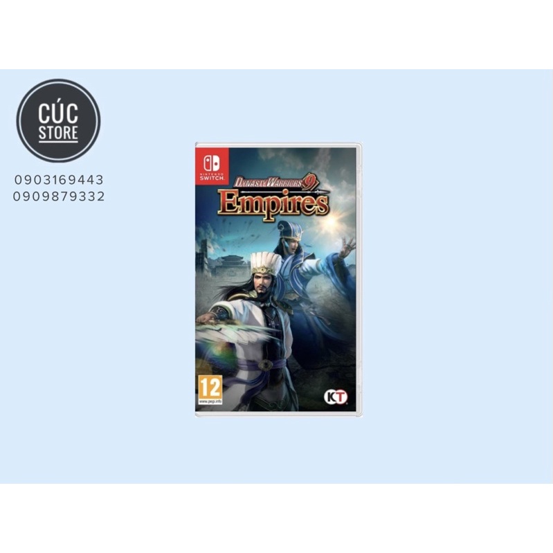 Băng chơi game Nintendo Switch: Dynasty Warriors 9 Empires