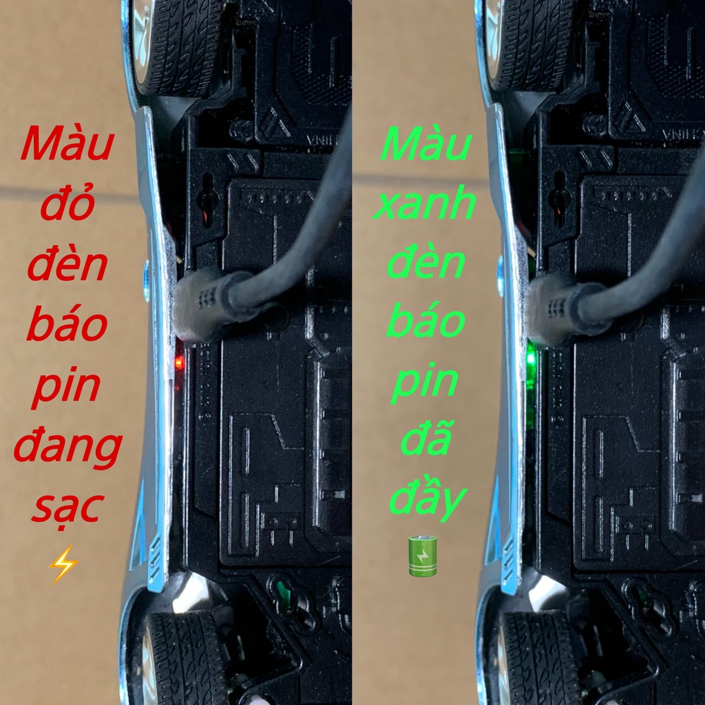 GÓI NÂNG CẤP PIN SẠC - cho xe điều khiển thần xe siêu tốc