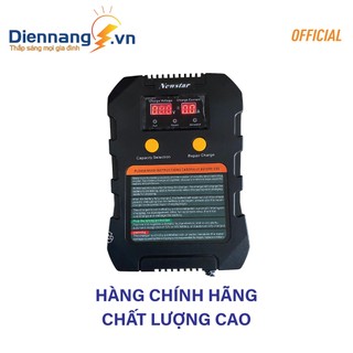 Máy Sạc Ắc Quy Tự Động 12V - 24V 10A Newstar E10-1224 , Sạc Bình Tự Động 3 Chế Độ, Bảo Hành Chính Hãng - ĐIỆN NĂNG