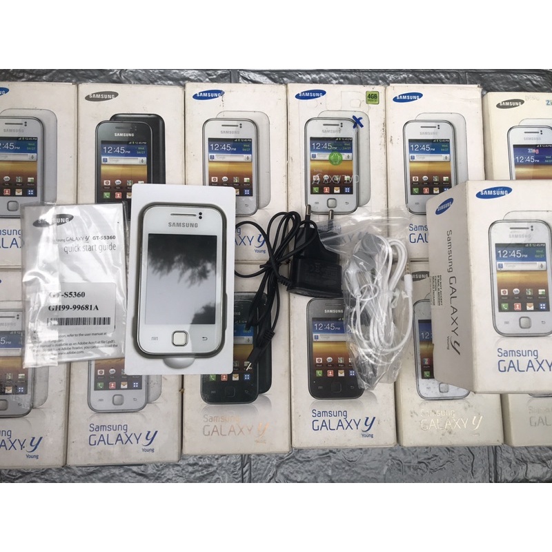 Samsung Galaxy y S5360 máy full hỗ trợ 3G wifi