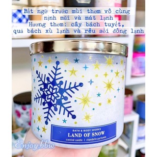 Nến thơm 3 bấc Bath &Body Works