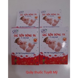 Gạc Rốn Đông Pha Băng Rốn Cho Trẻ Sơ Sinh