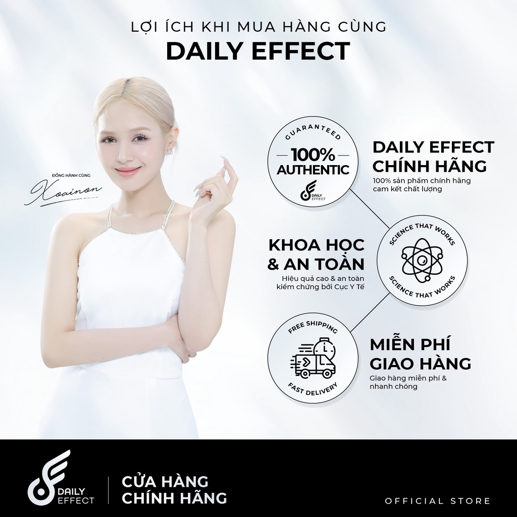 Nước Uống Giảm Mụn DAILY EFFECT (Đẹp Da - Mát Gan - Thanh Lọc Cơ Thể) | BigBuy360 - bigbuy360.vn