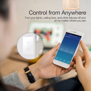 Công tắc cảm ứng Tuya Wifi (Không viền)