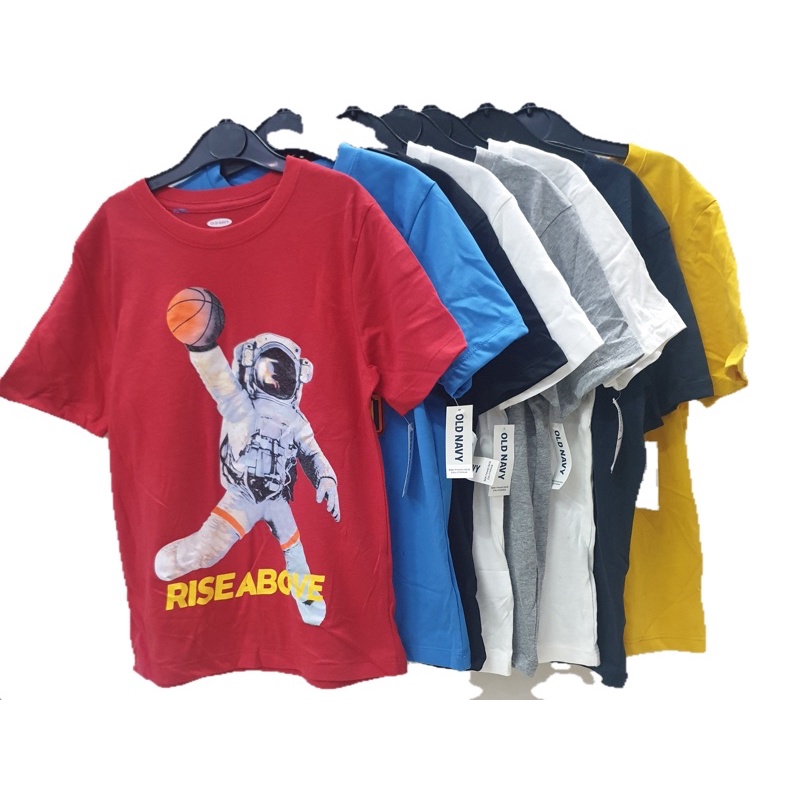 Áo thun bé trai ODL tay ngắn size đại 5-18t/24-54kg Vnxk
