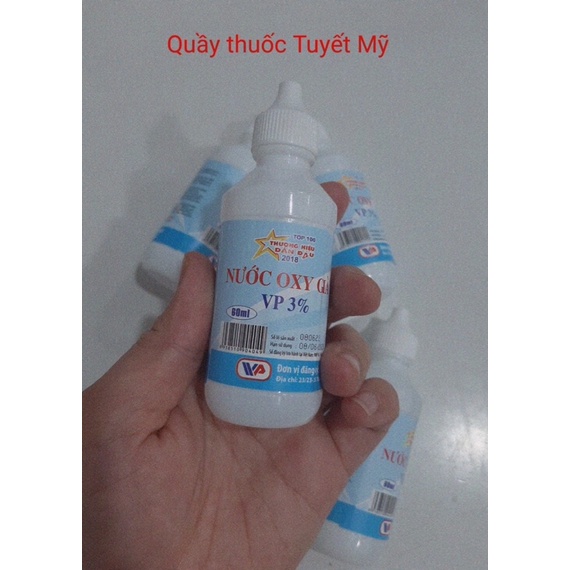 Oxy Già 3% Rửa Vết Thương