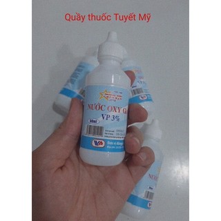 Oxy già 3% rửa vết thương