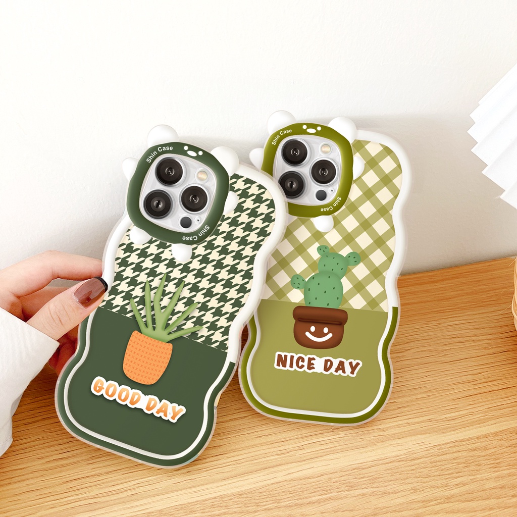 Ốp lưng iphone gấu sóng Xương rồng 6/6plus/6s/6splus/7/7plus/8/8plus/x/xs/11/12/13/14/pro/max/promax/plus/shin/case