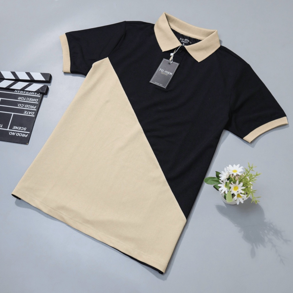 Áo Thun Nam Có Cổ Phối Màu Cao Cấp Vải Cotton Mềm Phong Cách Trẻ Trung NEW UNISEX