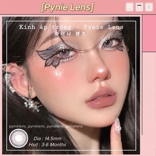 Kính áp tròng . lens ánh nhũ lấp lánh lung linh phát sáng | Pynielens 𐙚