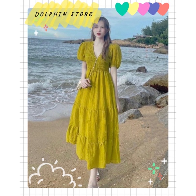 BIGSIZE Đầm maxi bigsize - đầm đi biển bigsize