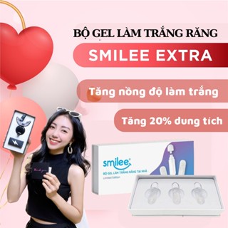 [Tặng 2 quà] Smilee Extra, Bộ Gel Tẩy trắng răng tại nhà, bản mới nhất tăng 20% Gel, Chính hãng, trắng sau 7 ngày