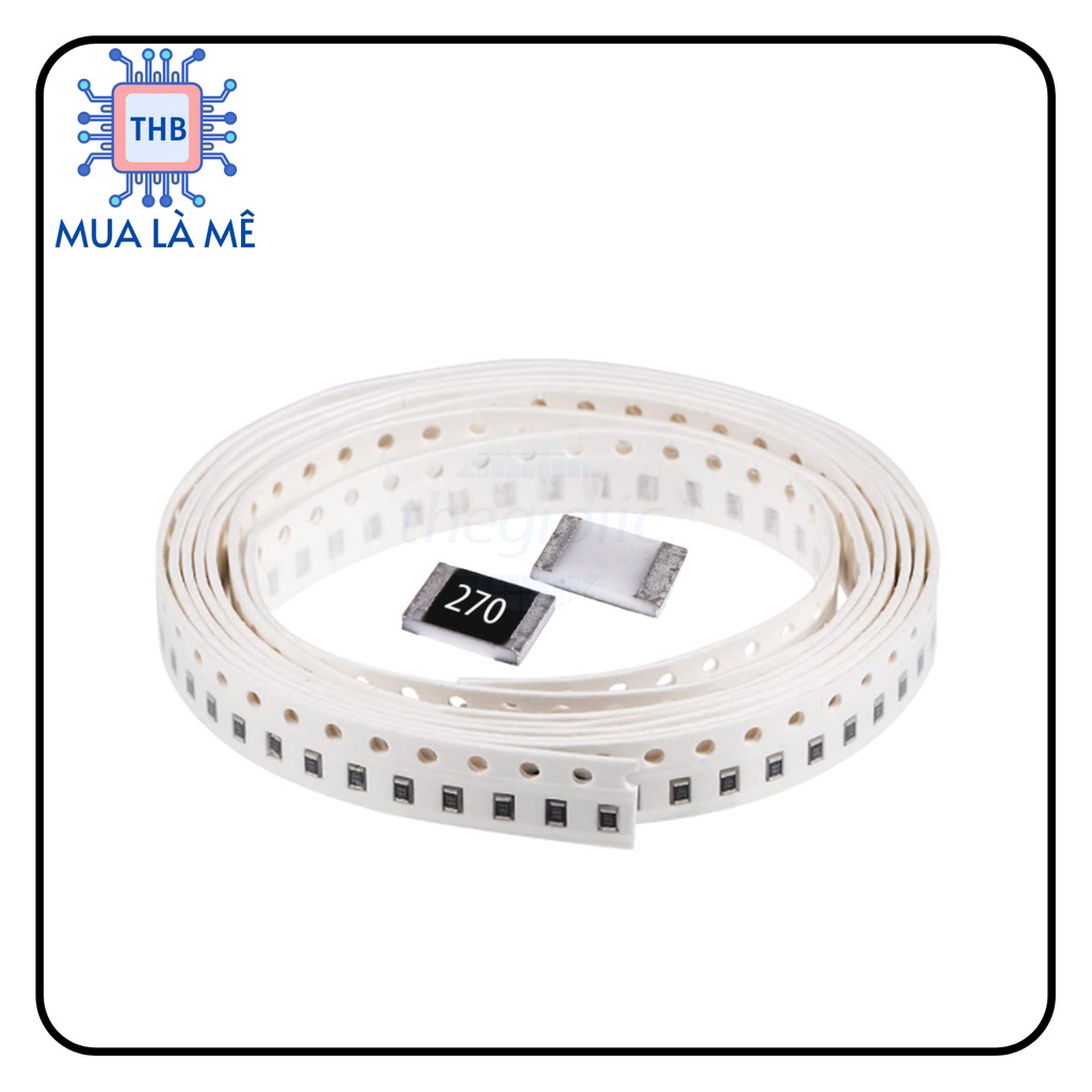 Điện trở dán 0805-15R 1% 2.0x1.2mm