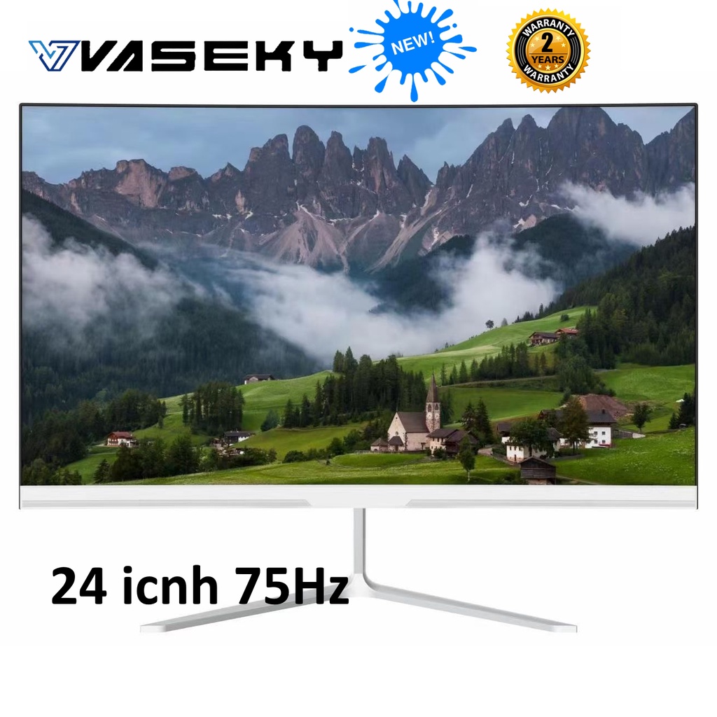 Màn hình máy tính VASEKY |22|24|27 inch viền mỏng, full view -bảo hành 2 năm !!!