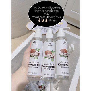 Dầu Dừa Ép Lạnh 150ml