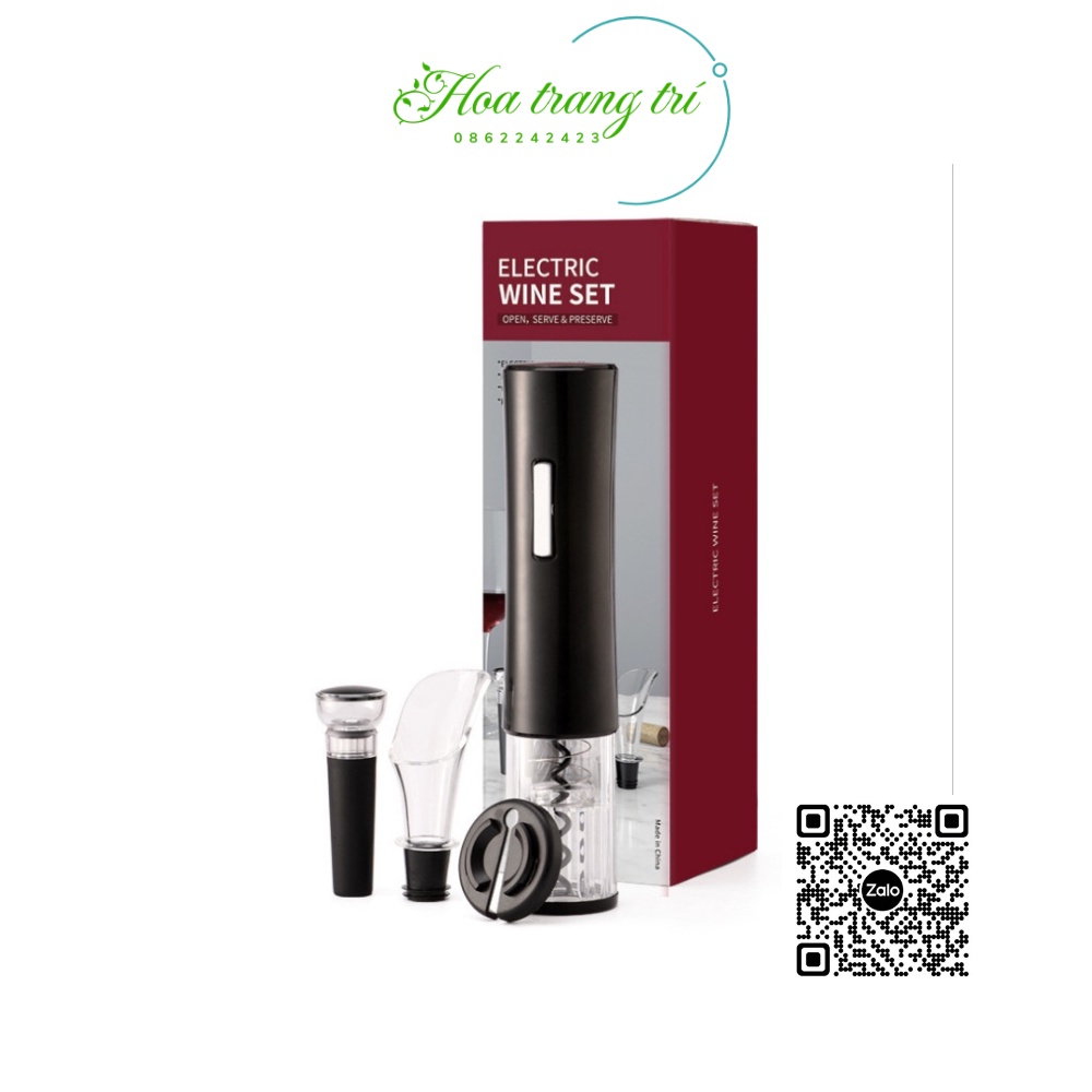 Máy mở nắp rượu vang dụng cụ khui nắp rượu vang trong 5 giây