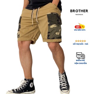 Quần Short Túi Hộp Camo Brother Menswear - Phối hoạ tiết túi Camo cá tính - độc đáo